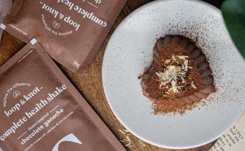 Feel Good Pannacotta (Using Complete Health Shake Chocolate Ganache) – LoopandKnot