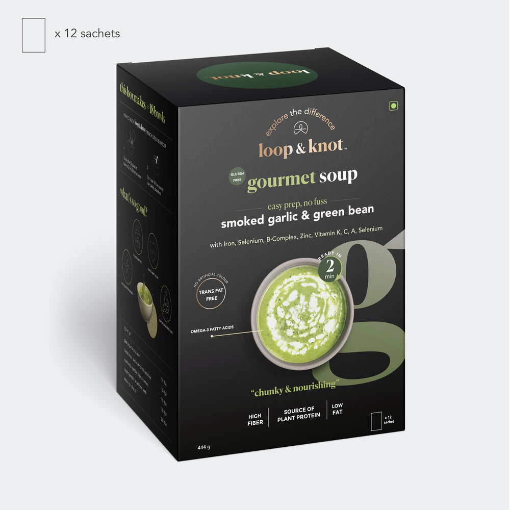 
                  
                    Gourmet Soup | Smoked Garlic & Green Bean
                  
                